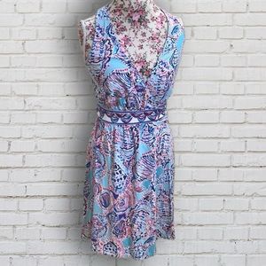 NWT Lilly Pulitzer Bellina Wrap Dress Shell XXS